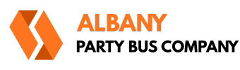 albany party bus company logo