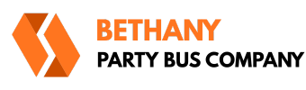 bethany party bus company logo