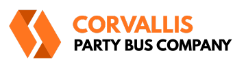 corvallis party bus company logo