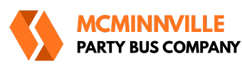 mcminnville party bus company logo