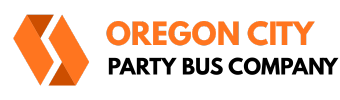 oregon city party bus company logo