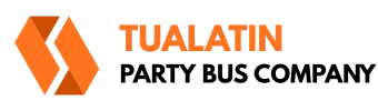tualatin party bus company logo
