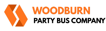 woodburn party bus company logo